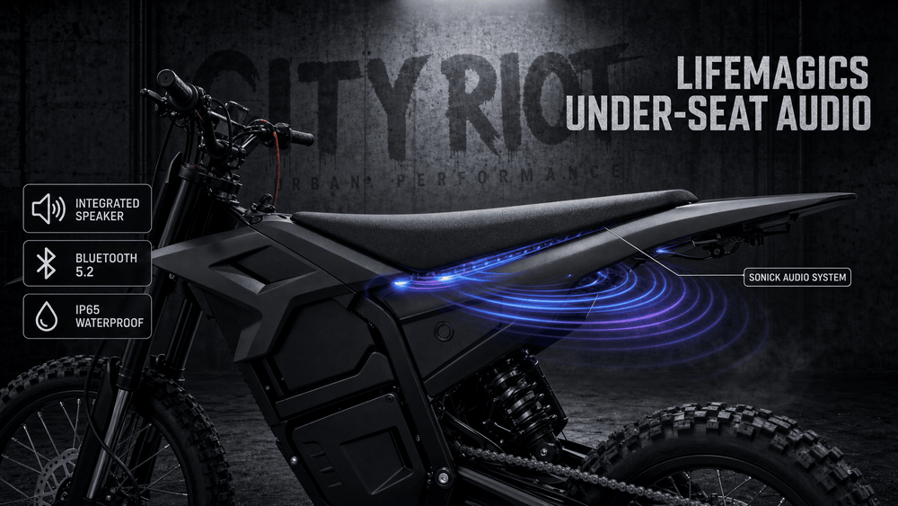 Under-Seat Audio System & Bluetooth 5.2 Seamless