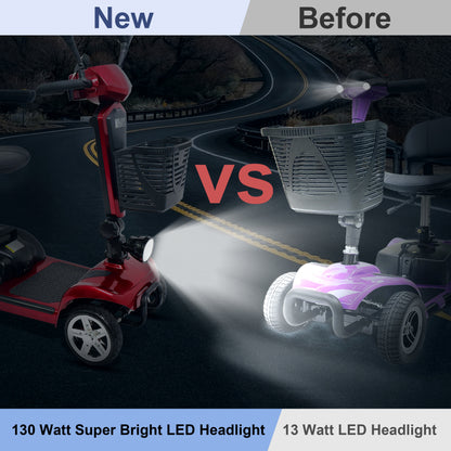 MIHAYO 30-mile 4-wheel mobility scooter