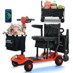 LIFEMAGIC S4 Mobility Scooter with Utility Cart