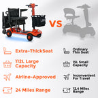 LIFEMAGIC S4 Mobility Scooter with Utility Cart