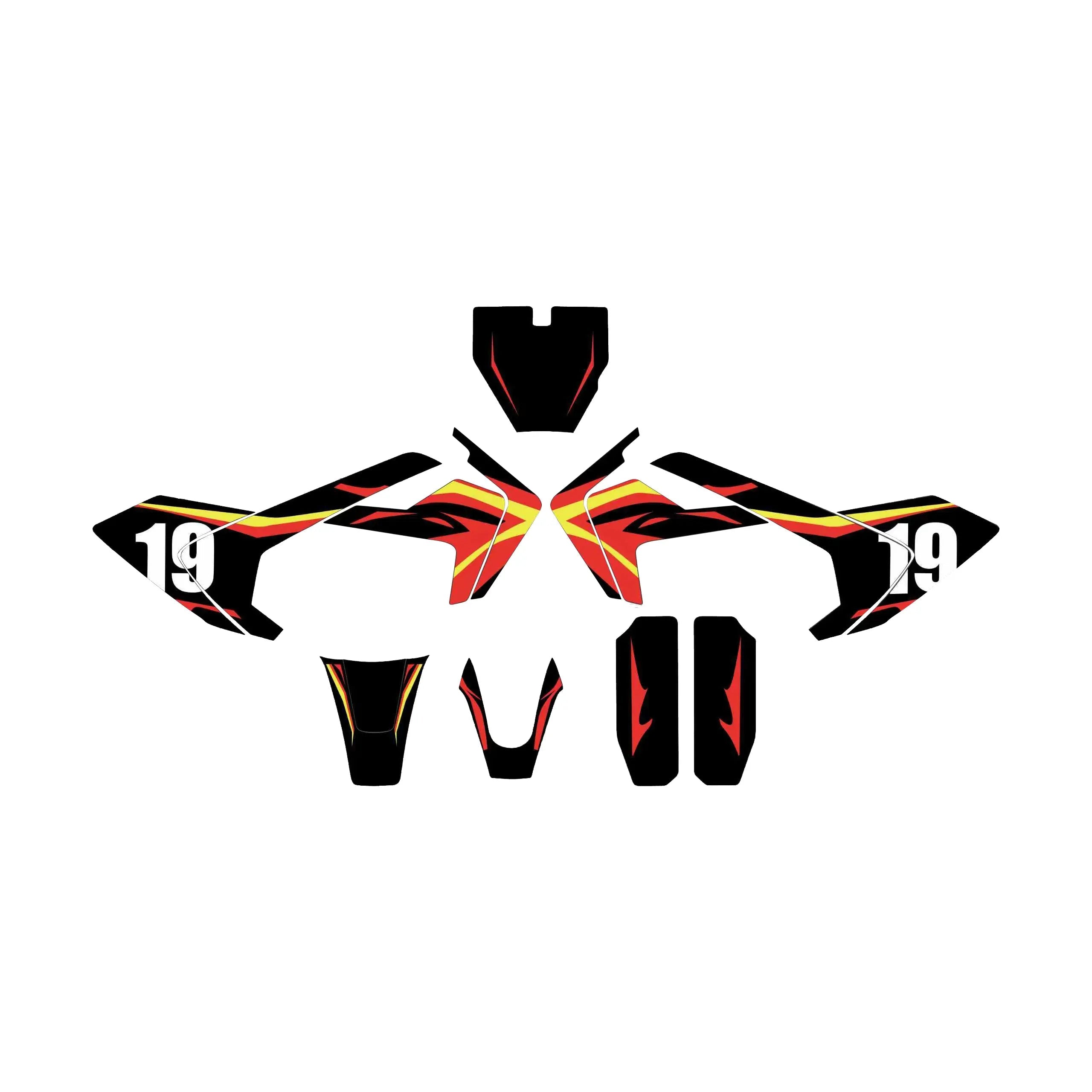 Dirt Ebike cool DIY sticker kit LIFEMAGIC