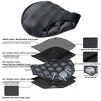 Air‑Inflatable Motorcycle Seat Cushion, Shock‑Absorbing & Breathable, Soft Comfort for Long‑Distance Riding, Universal for Motorcycles & Electric Scooters