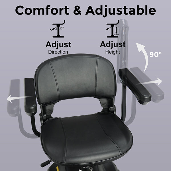 MOVEMAGIC 30-mile 4-wheel mobility scooter