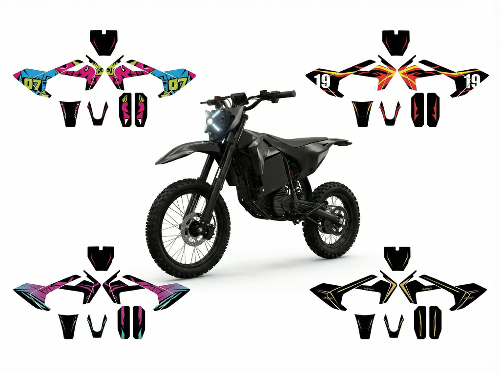 Lifemagic M9 Sticker Set (Bike + 4 Sets of Stickers)