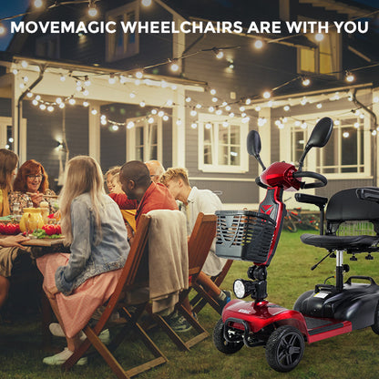 MOVEMAGIC 30-mile 4-wheel mobility scooter