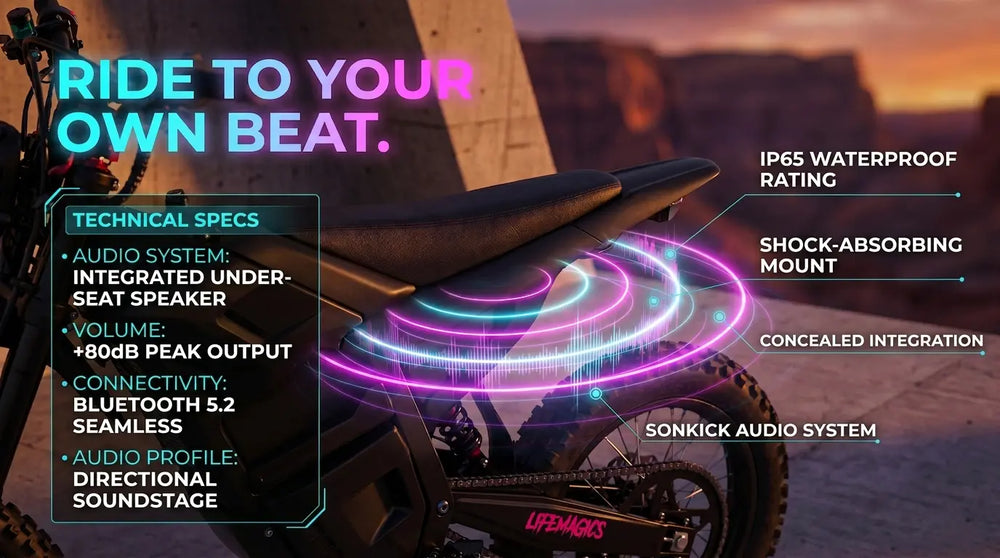 Under-Seat Audio System & Bluetooth 5.2 Seamless