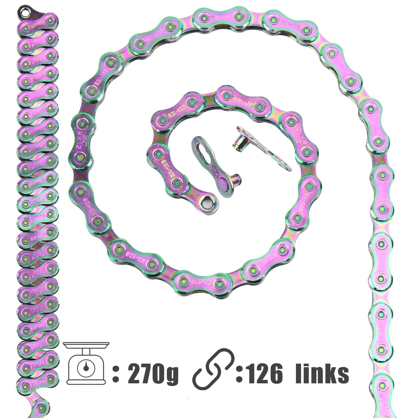 12-Speed Chain Electric Dirt Bike Universal