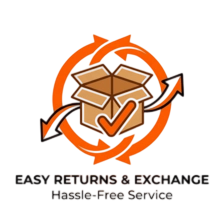 Easy returns, quality guaranteed