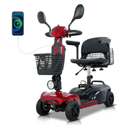 MOVEMAGIC 30-mile 4-wheel mobility scooter